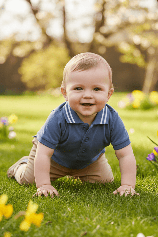 Mayoral Boys' Classic Short Sleeve Polo Shirt - Sunny Meadow Boutique
