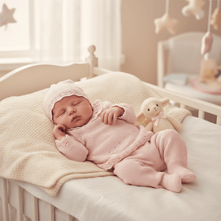 Mayoral Newborn 3 - Piece Knit Sweater, Leggings, and Hat Set - Sunny Meadow Boutique