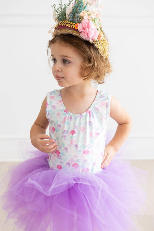 Mermaid Scales Tank Tutu Leotard - Sunny Meadow Boutique