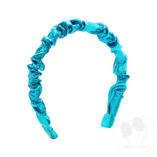 Metallic Ruffle Headband - Sunny Meadow Boutique