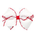 White with Red