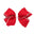 Red with White