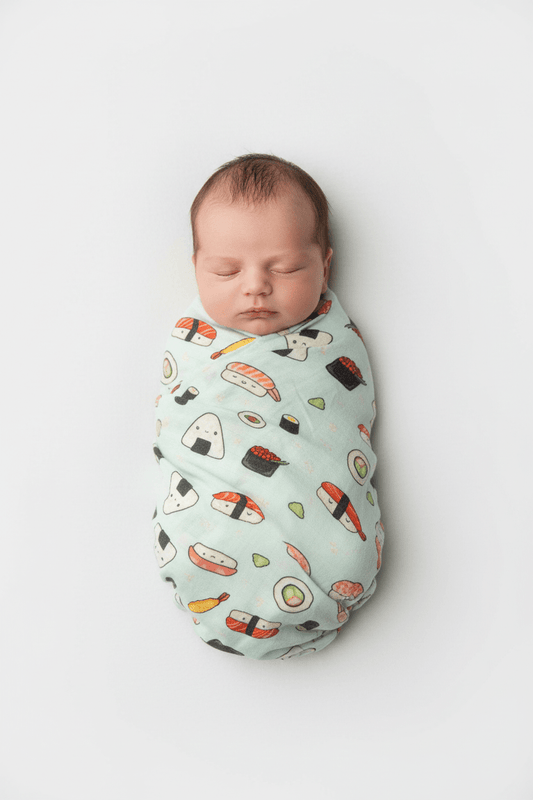 Muslin Swaddle - Sushi - Sunny Meadow Boutique