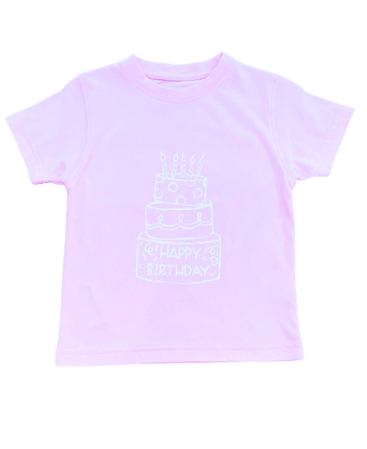 Mustard and Ketchup Kids Birthday Cake T-Shirt - Sunny Meadow Boutique
