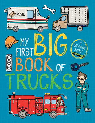 My First Big Book of Trucks by Little Bee Books - Sunny Meadow Boutique