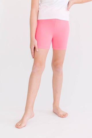 Neon Pink Twirl Shorts - Sunny Meadow Boutique