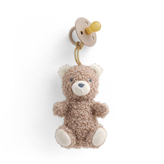 *NEW OPTIONS* Bitzy Pal Natural Rubber Pacifier & Plush - Sunny Meadow Boutique