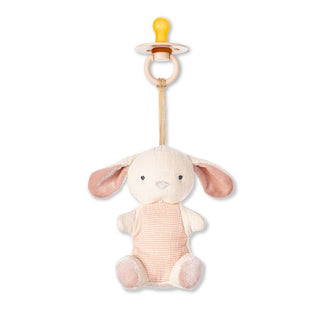 *NEW OPTIONS* Bitzy Pal Natural Rubber Pacifier & Plush - Sunny Meadow Boutique