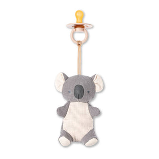 *NEW OPTIONS* Bitzy Pal Natural Rubber Pacifier & Plush - Sunny Meadow Boutique