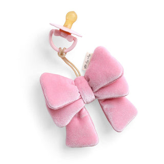 *NEW OPTIONS* Bitzy Pal Natural Rubber Pacifier & Plush - Sunny Meadow Boutique
