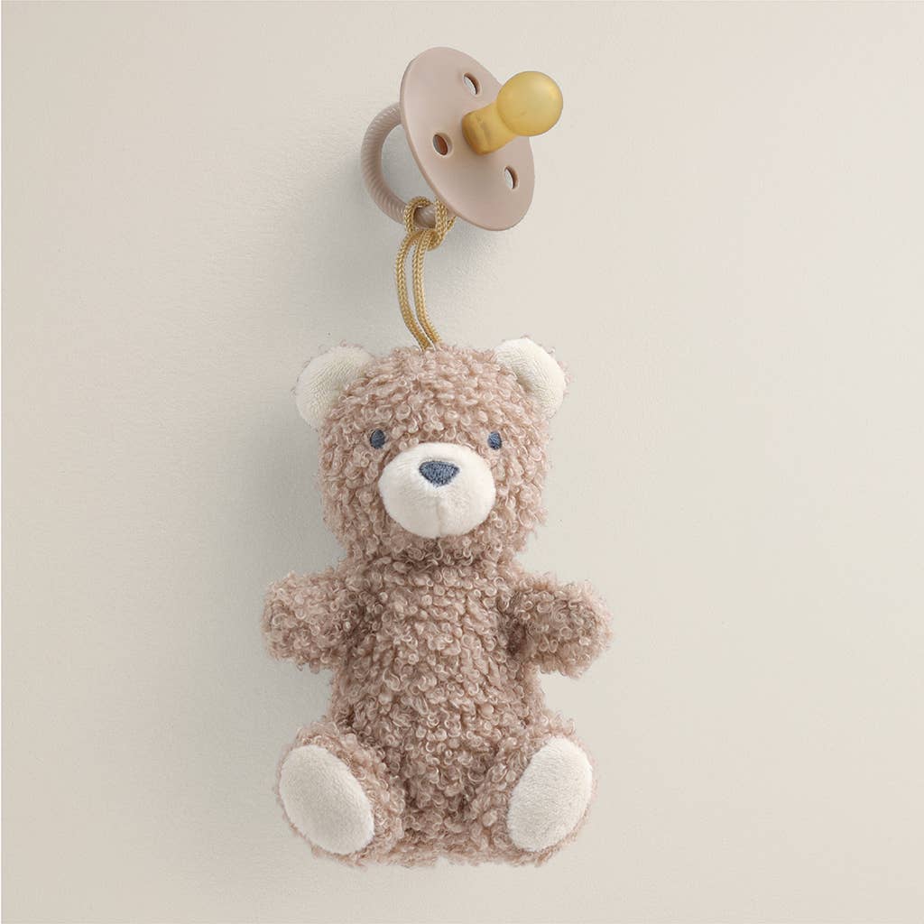 *NEW OPTIONS* Bitzy Pal Natural Rubber Pacifier & Plush - Sunny Meadow Boutique