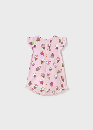 Sunny Meadow Sweet Summer Birdie Cotton Romper – Pink Bubblegum (Styles Sold Separately)