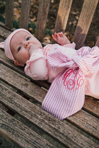 Newborn Bow Sash - Sunny Meadow Boutique