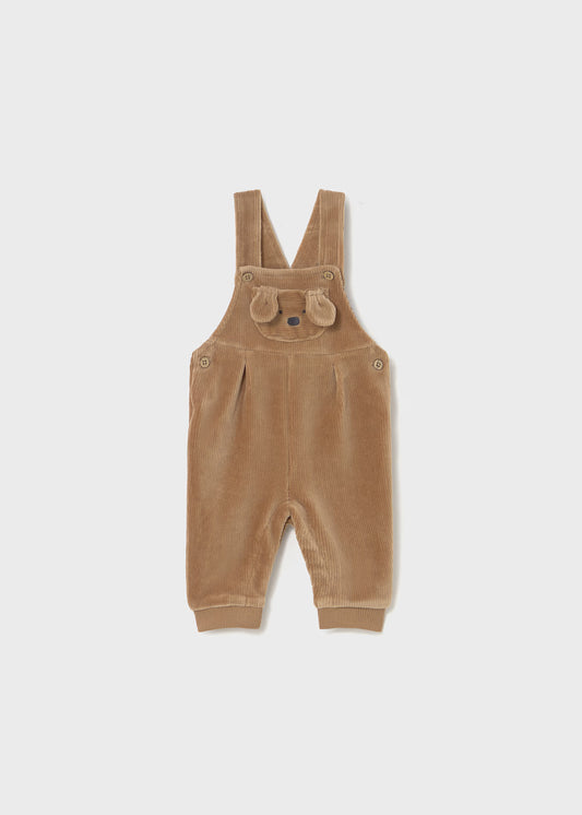 Mayoral Newborn Boy Corduroy Knit Dungarees