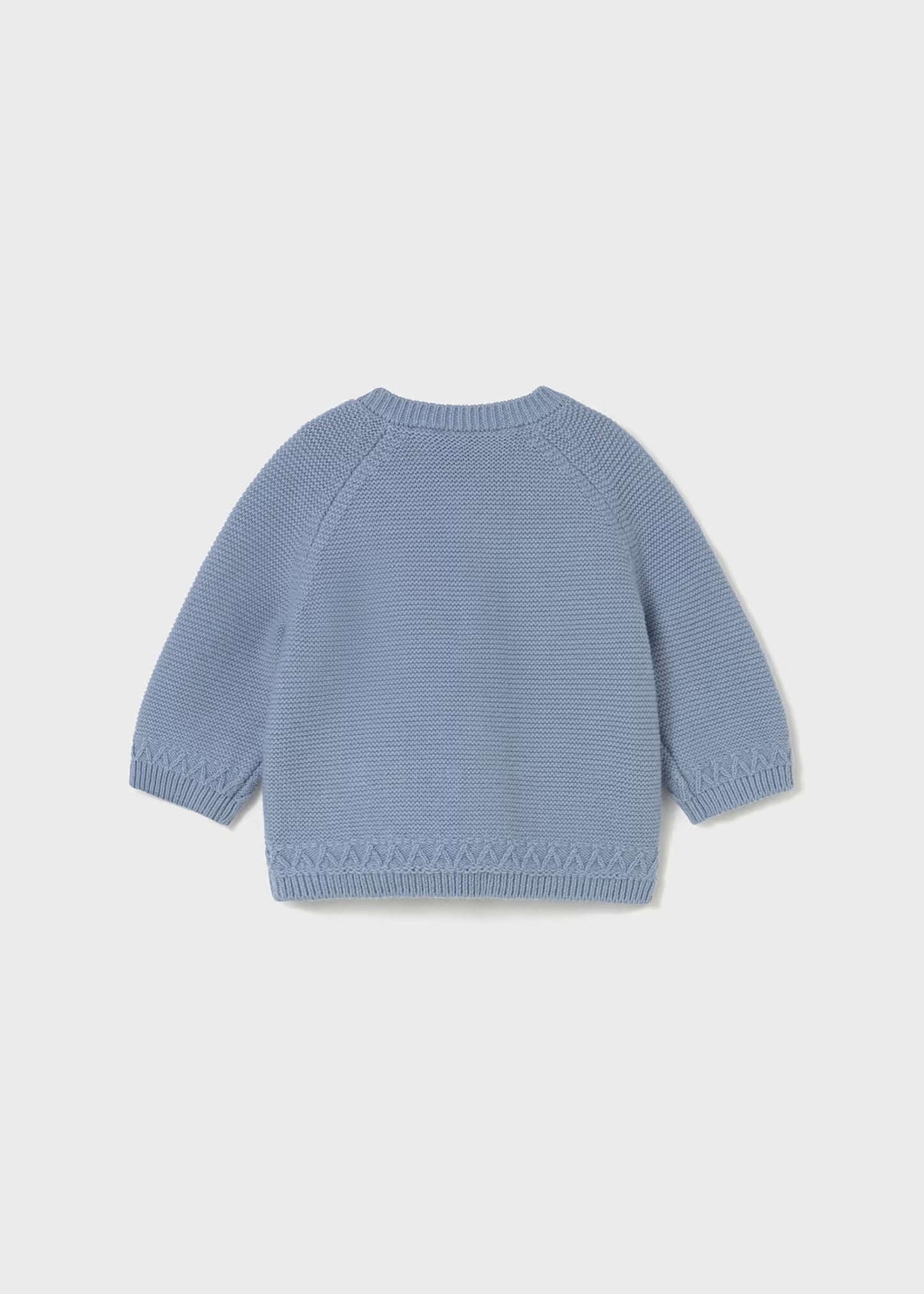 Infant Soft Knit Cardigan (Baby Blue)