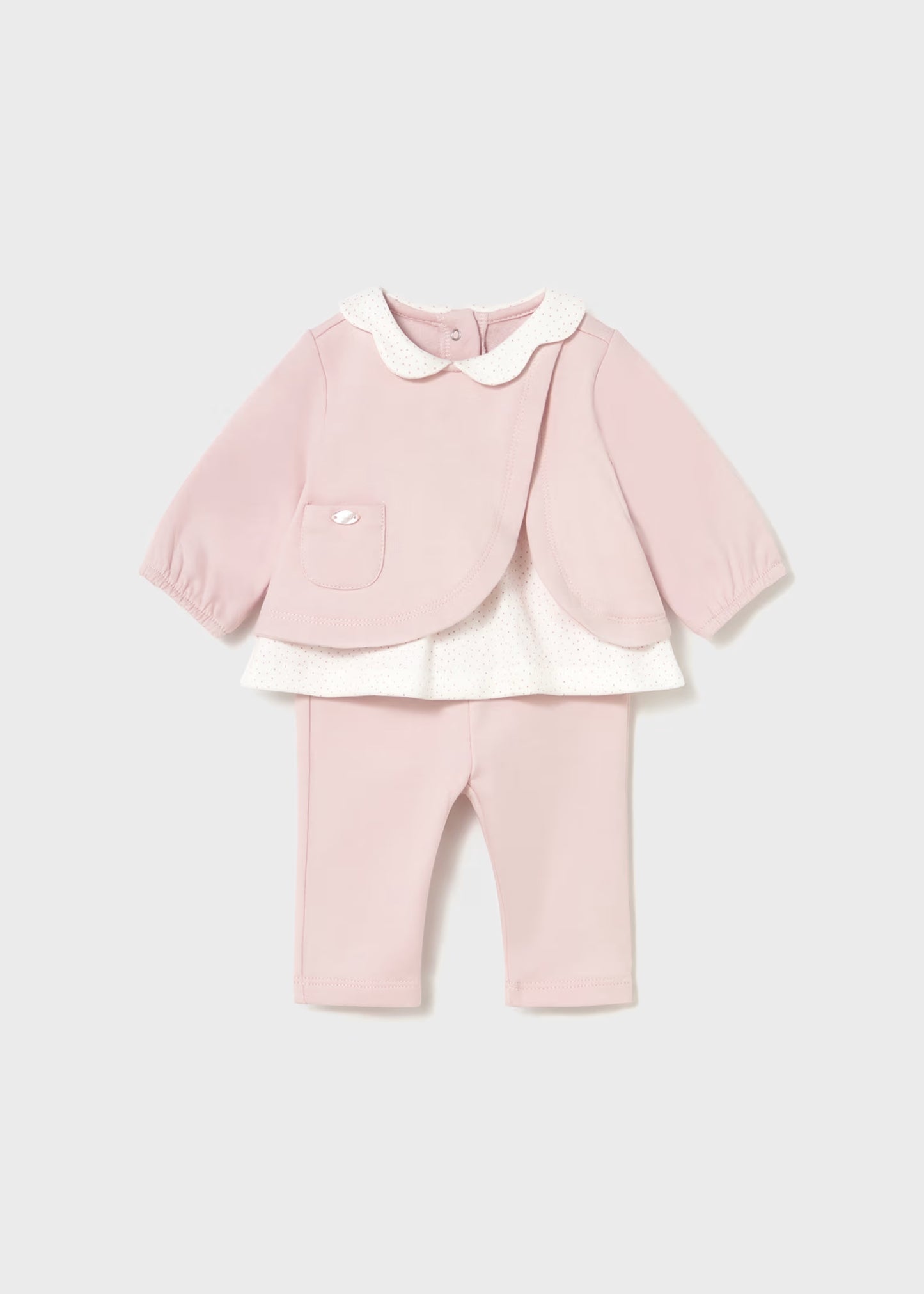 Baby Pink Leggings &amp; T-Shirt Set