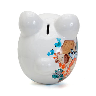 Noah's Ark Pig Ceramic Money Bank - Sunny Meadow Boutique