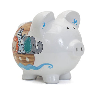 Noah's Ark Pig Ceramic Money Bank - Sunny Meadow Boutique