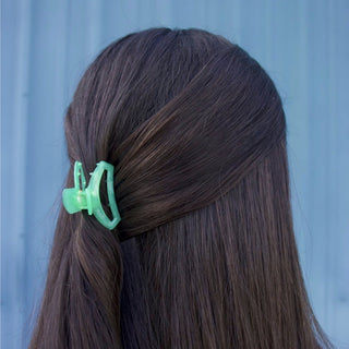 Open Spring Splash Tiny Hair Clip - Sunny Meadow Boutique