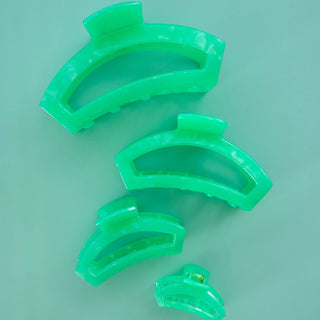 Open Spring Splash Tiny Hair Clip - Sunny Meadow Boutique