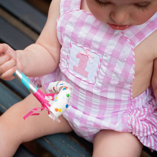 Pastel Pink First Birthday Bubble - Sunny Meadow Boutique