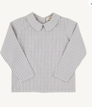 Peter Pan Collar Shirt & Onesie (Long Sleeve Woven) - Sunny Meadow Boutique