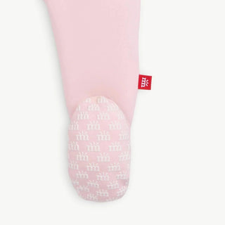 Pink Dogwood ruffle footie - Sunny Meadow Boutique
