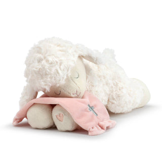 Pink Goodnight Prayer Mechanical Lamb - Sunny Meadow Boutique