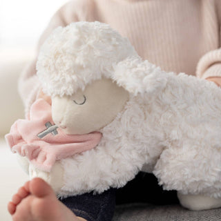 Pink Goodnight Prayer Mechanical Lamb - Sunny Meadow Boutique
