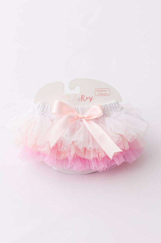 Pink Ombre Ruffle Tutu Bloomer - Sunny Meadow Boutique