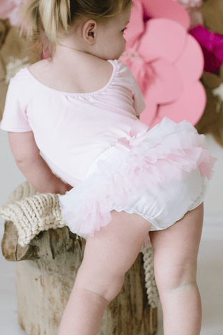 Pink Ombre Ruffle Tutu Bloomer - Sunny Meadow Boutique