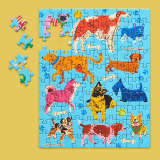 Pooches Playtime 100 Piece Jigsaw Puzzle - Sunny Meadow Boutique