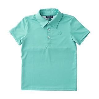PRODOH Boys Marine Green Short Sleeve Pro Performance Polo - Sunny Meadow Boutique