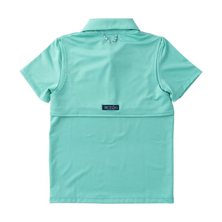 PRODOH Boys Marine Green Short Sleeve Pro Performance Polo - Sunny Meadow Boutique