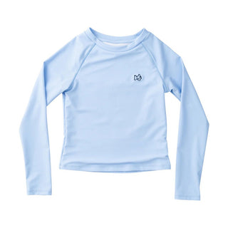 PRODOH Boys' UPF 50+ Long Sleeve Rashguard – Light Blue Windsurfer - Sunny Meadow Boutique