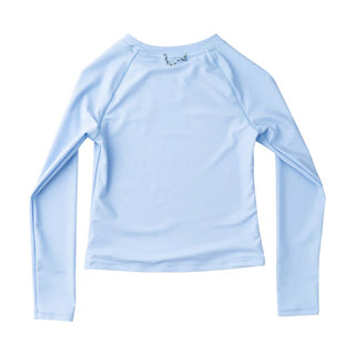 PRODOH Boys' UPF 50+ Long Sleeve Rashguard – Light Blue Windsurfer - Sunny Meadow Boutique