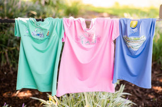 PRODOH Girls' Azalea Blossom UPF 50+ Performance Short Sleeve Tee - Sunny Meadow Boutique