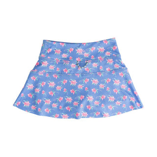 PRODOH Girls' Tennis Twirl Skort — Azalea Blooms (UPF 50+) - Sunny Meadow Boutique