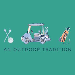 PRODOH Kids' Pro Performance Short Sleeve T-Shirt - Golf Cart Art - Sunny Meadow Boutique