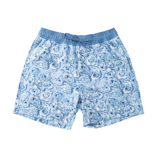 PRODOH Men’s Oyster Shell Swim Trunks – Quick - Dry Performance with Anti - Chafe Liner - Sunny Meadow Boutique