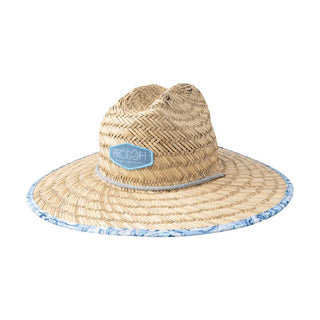 PRODOH Straw Lifeguard Hat in Oyster Print - Adult & Kid - Sunny Meadow Boutique