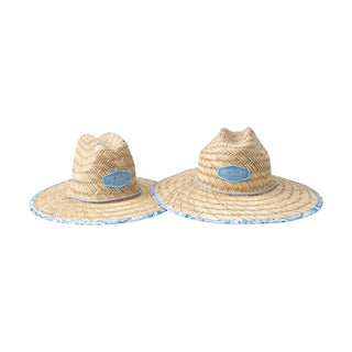 PRODOH Straw Lifeguard Hat in Oyster Print - Adult & Kid - Sunny Meadow Boutique