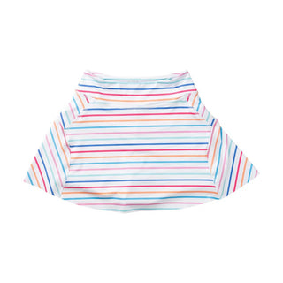 PRODOH Women's Sunset Stripe Tennis Twirl Skort – UPF 50+ Performance Athletic Skirt - Sunny Meadow Boutique