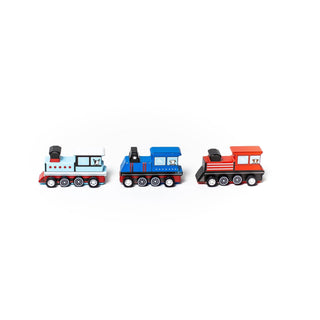 Pull Back Train Wooden Toy - Sunny Meadow Boutique