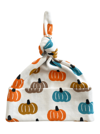 Pumpkin Patch / Organic Beanie (Baby - Kids) - Sunny Meadow Boutique