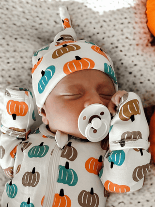 Pumpkin Patch / Organic Beanie (Baby - Kids) - Sunny Meadow Boutique