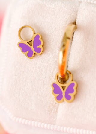 Purple Butterfly Charms - Sunny Meadow Boutique