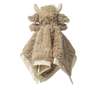 Putty Nursery Highland Cow Character Blanket - Sunny Meadow Boutique