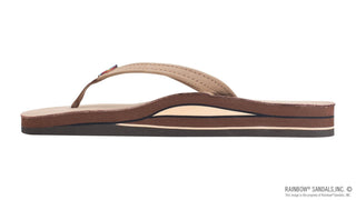 Rainbow Sandal Women's Double Layer Arch Support Premier Leather with a 1/2" Narrow Strap - Sunny Meadow Boutique