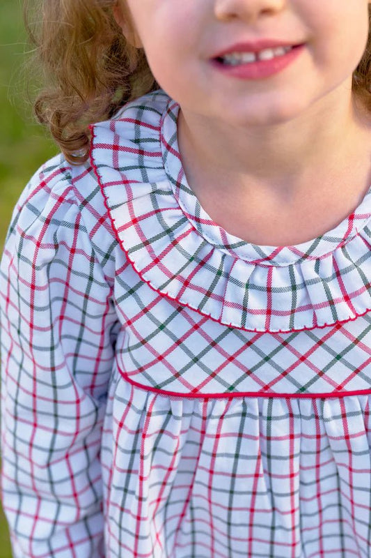 Ramona Ruffle Dress (Long Sleeve) - Sunny Meadow Boutique